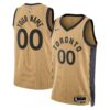 toronto raptors nike unisex 202324 custom swingman jersey gold city edition 9396 ct05u.jpg
