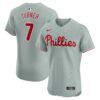 trea turner philadelphia phillies nike road elite player jersey gray 6417 9txsu.jpg