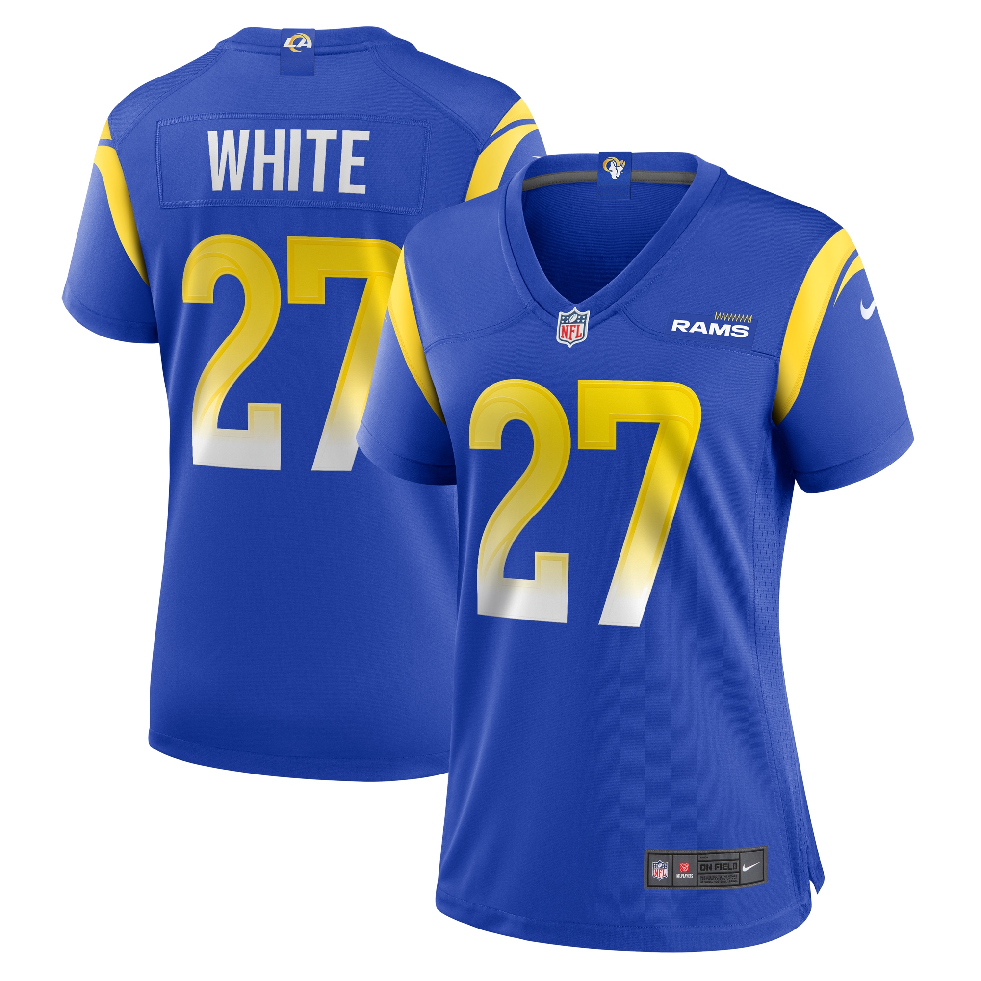 tredavious white los angeles rams nike womens game jersey royal 3266 a2zwg.jpg