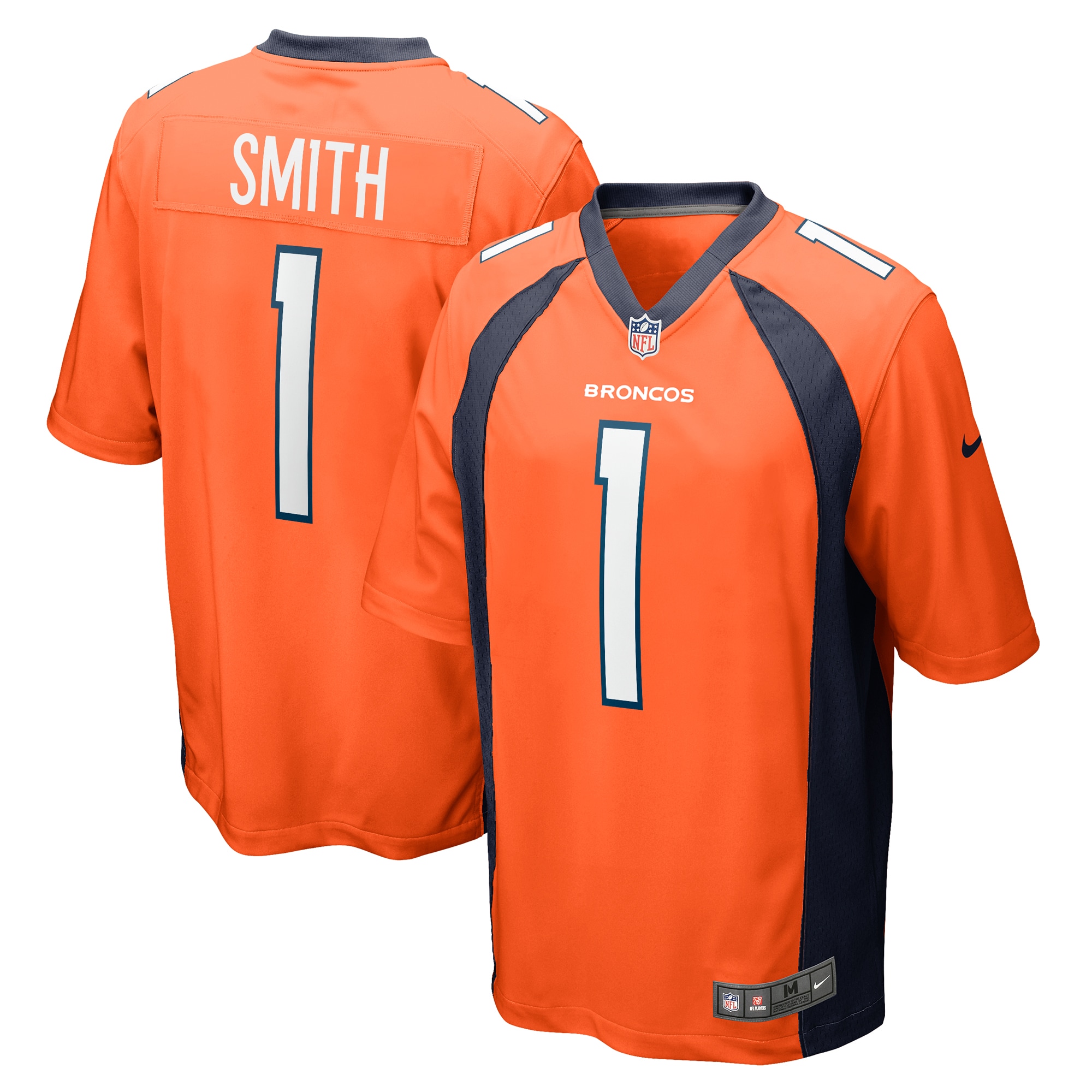 tremon smith denver broncos nike team game jersey orange 2115 y03jp.jpg
