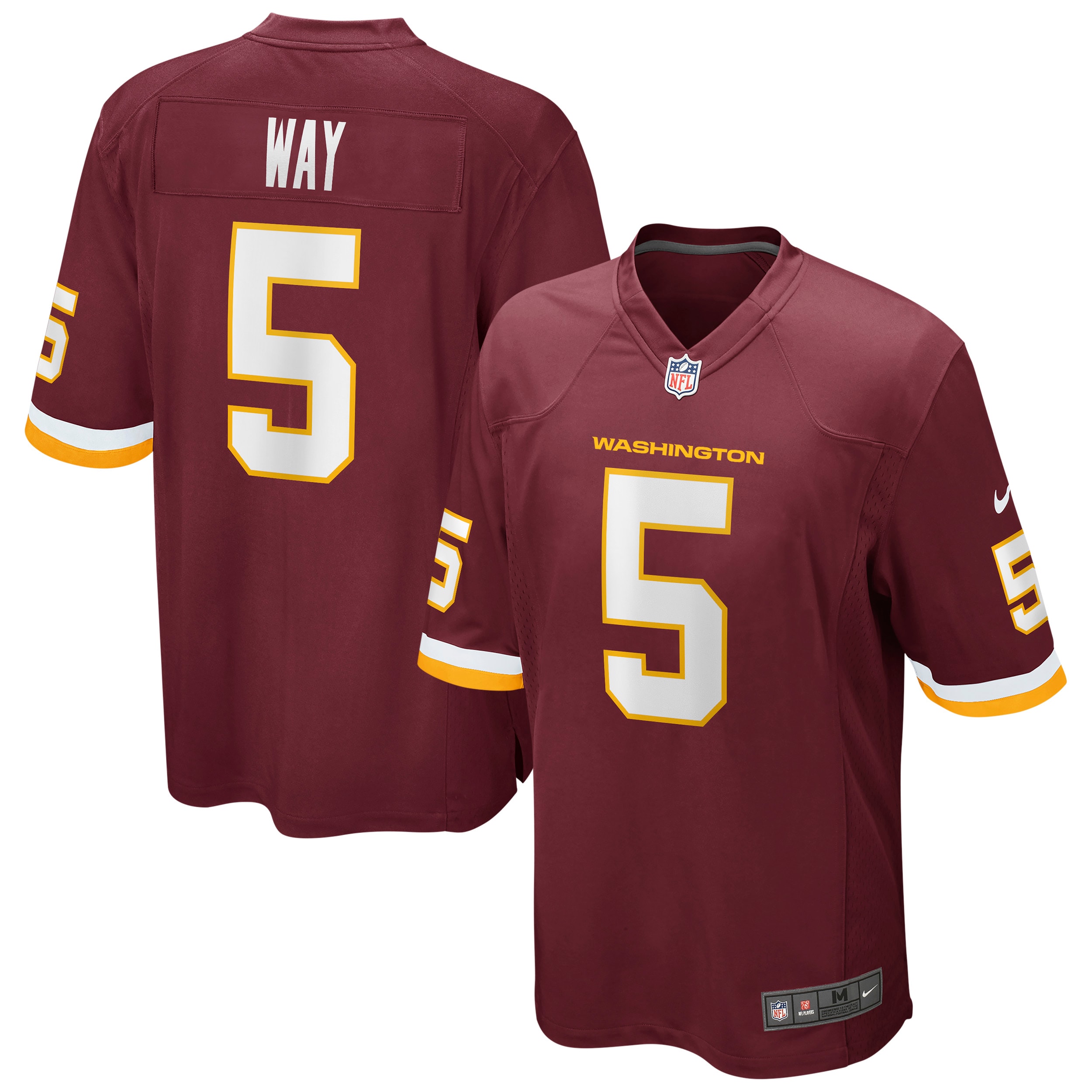 tress way washington football team nike game player jersey burgundy 7243 oyldo.jpg