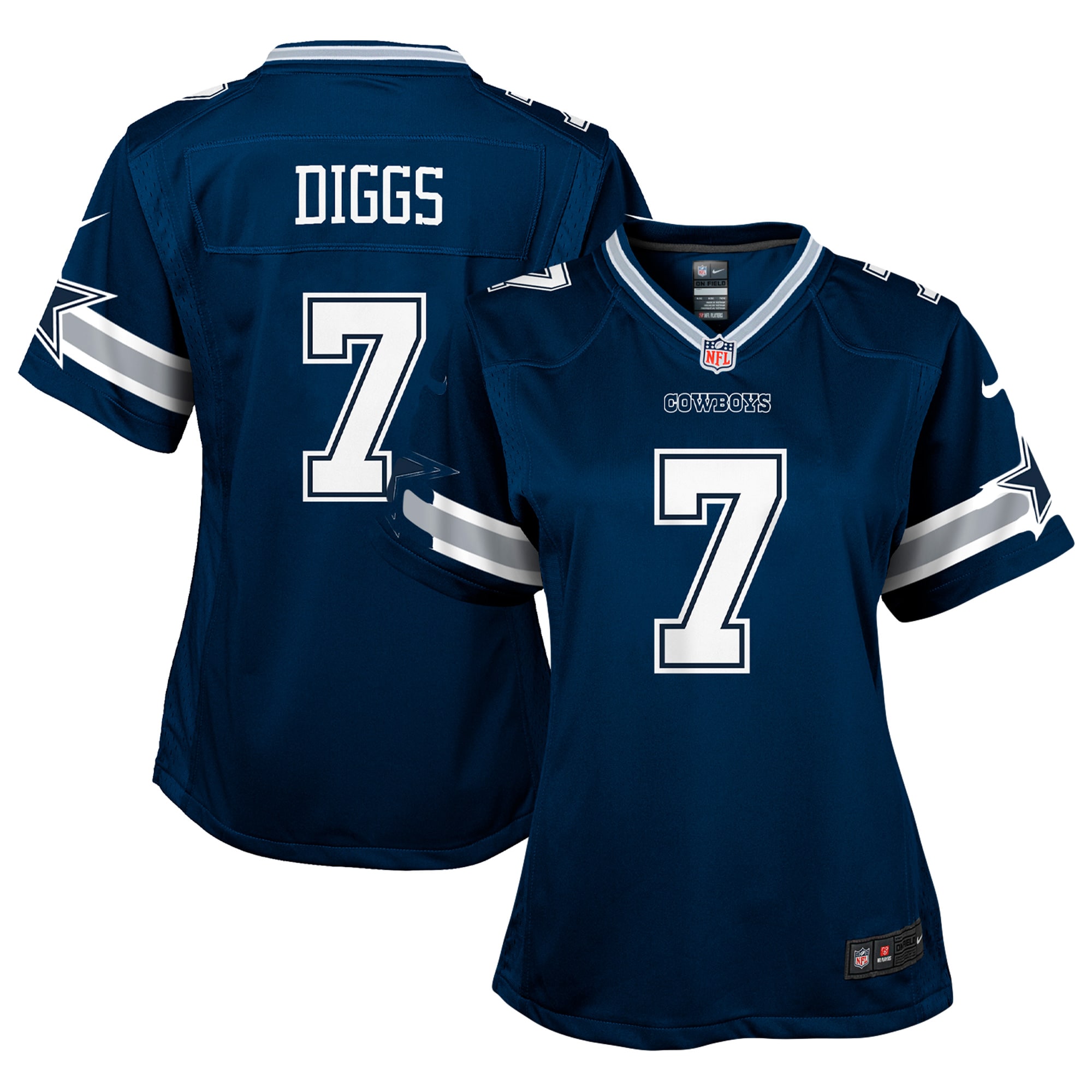 trevon diggs dallas cowboys nike girls youth game jersey navy 6299 yoau0.jpg