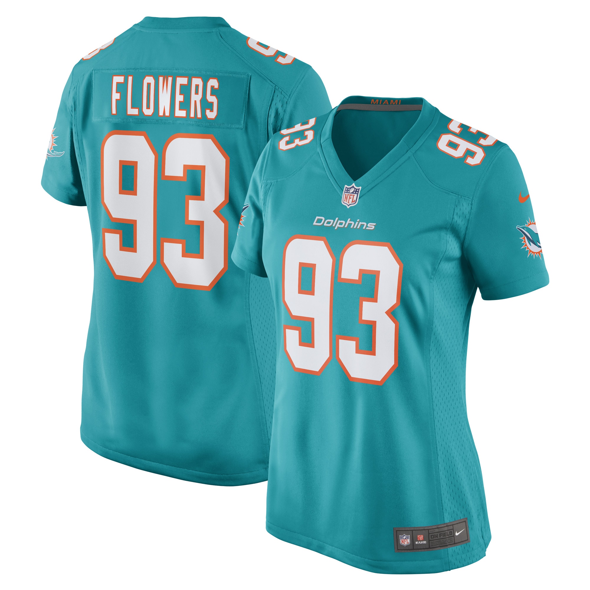 trey flowers miami dolphins nike womens game player jersey aqua 9695 tuozq.jpg