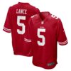 trey lance san francisco 49ers nike game jersey scarlet 2588 07ewi.jpg