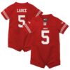 trey lance san francisco 49ers nike infant romper game jersey scarlet 1694 vtzuc.jpg