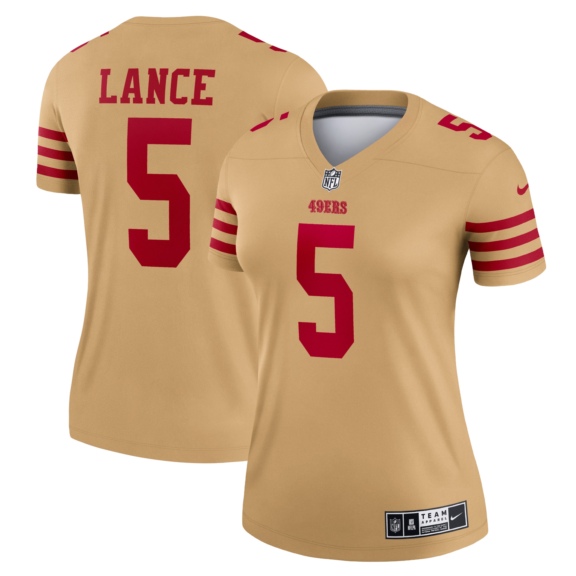 trey lance san francisco 49ers nike womens team inverted legend jersey gold 9602 b3y9e.jpg