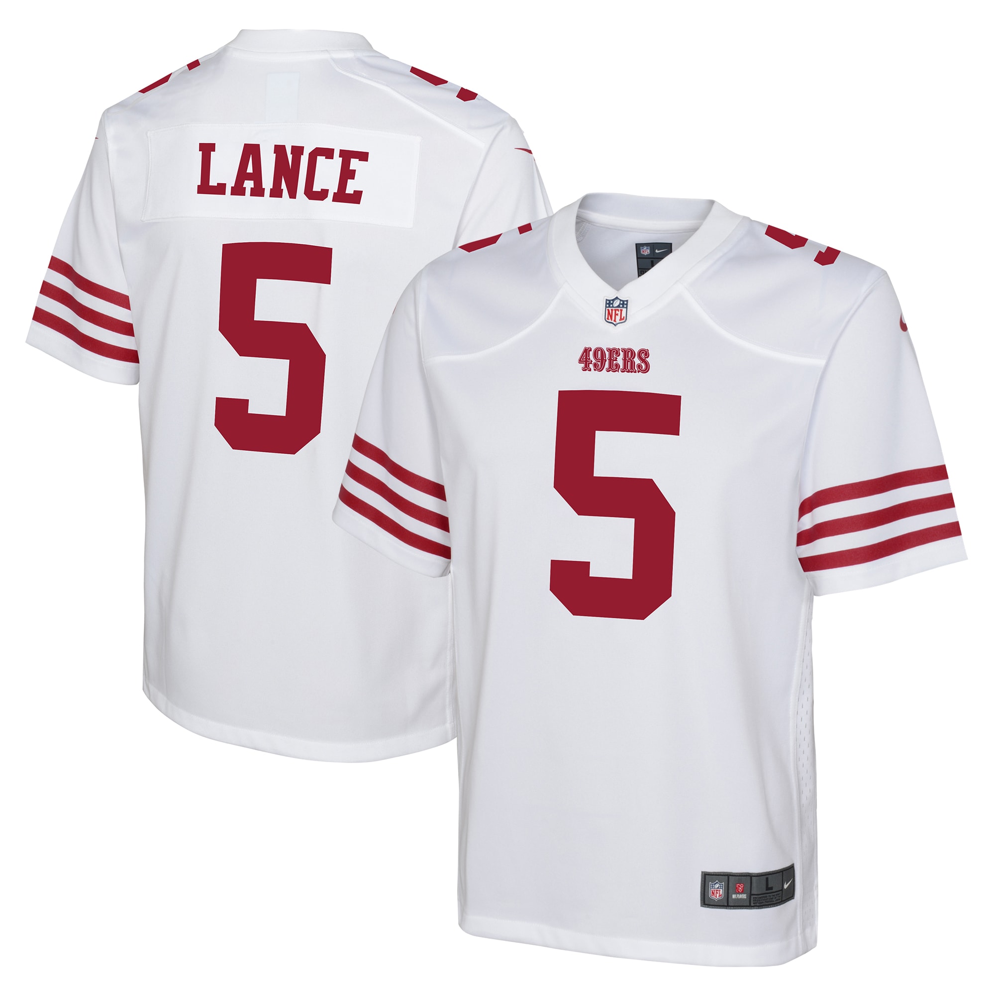 trey lance san francisco 49ers nike youth game jersey white 8858 8qc6e.jpg