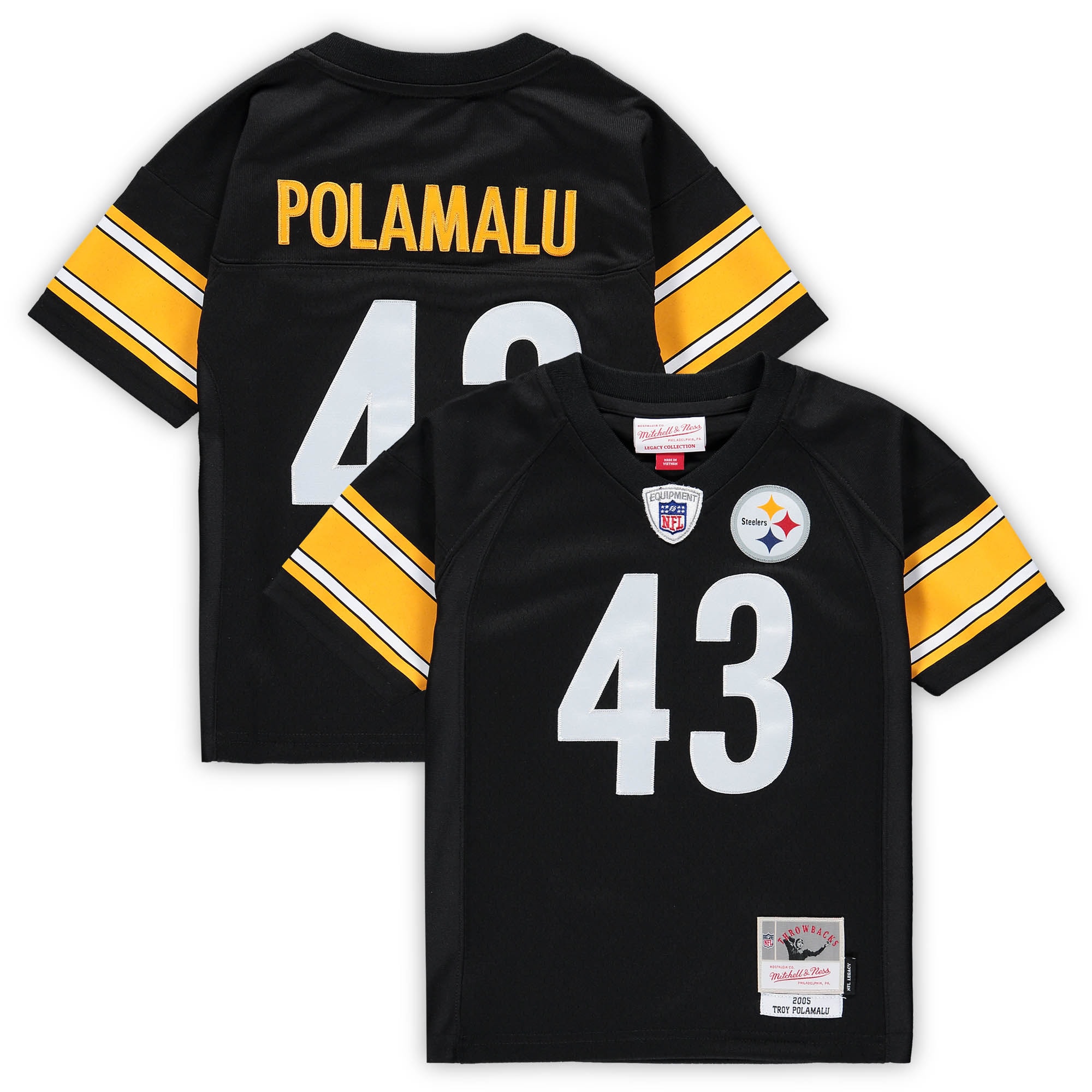 troy polamalu pittsburgh steelers mitchell 26amp ness toddler 2005 retired legacy jersey black 7949 dxzit.jpg