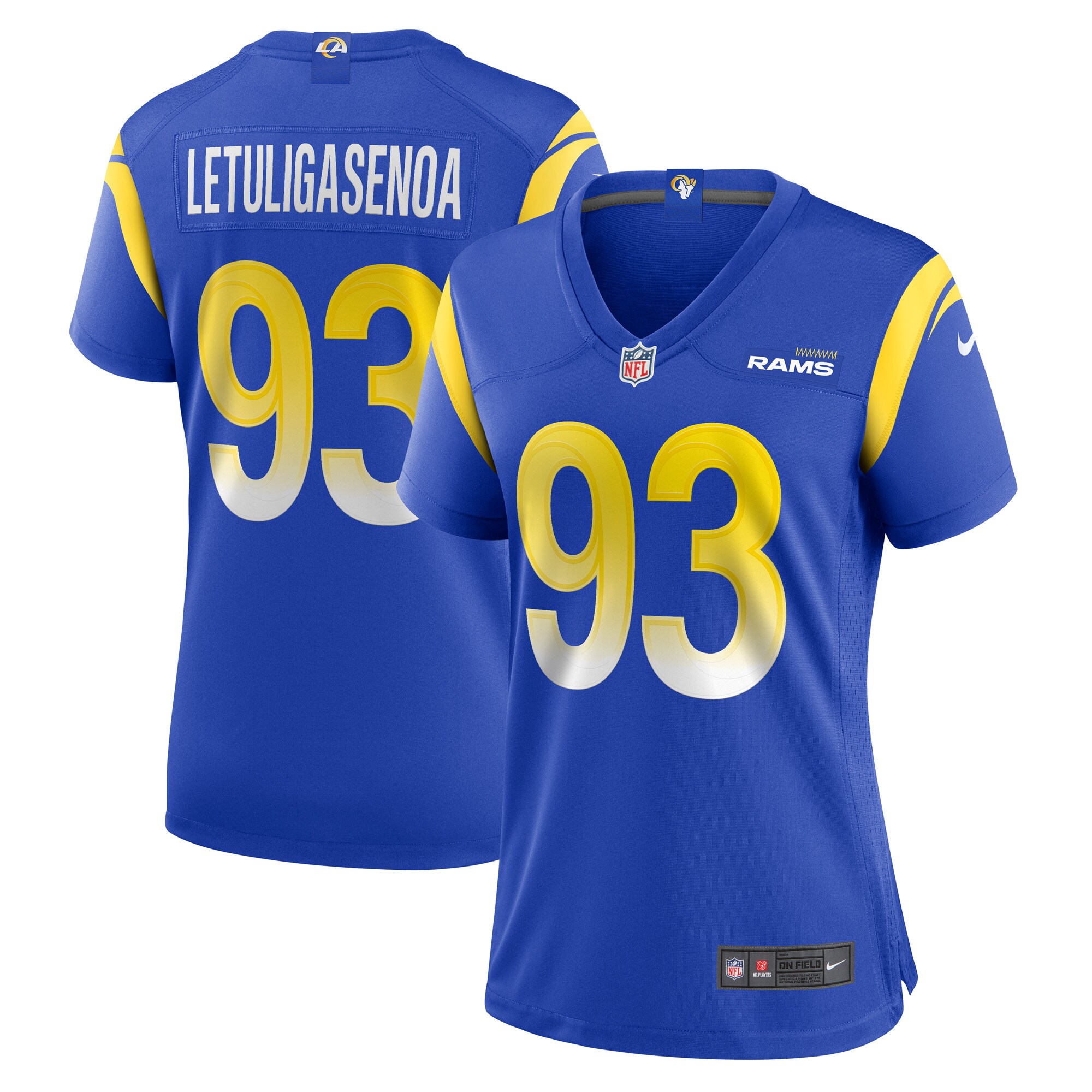 tuli letuligasenoa los angeles rams nike womens game jersey royal 3658 lsfp0.jpg