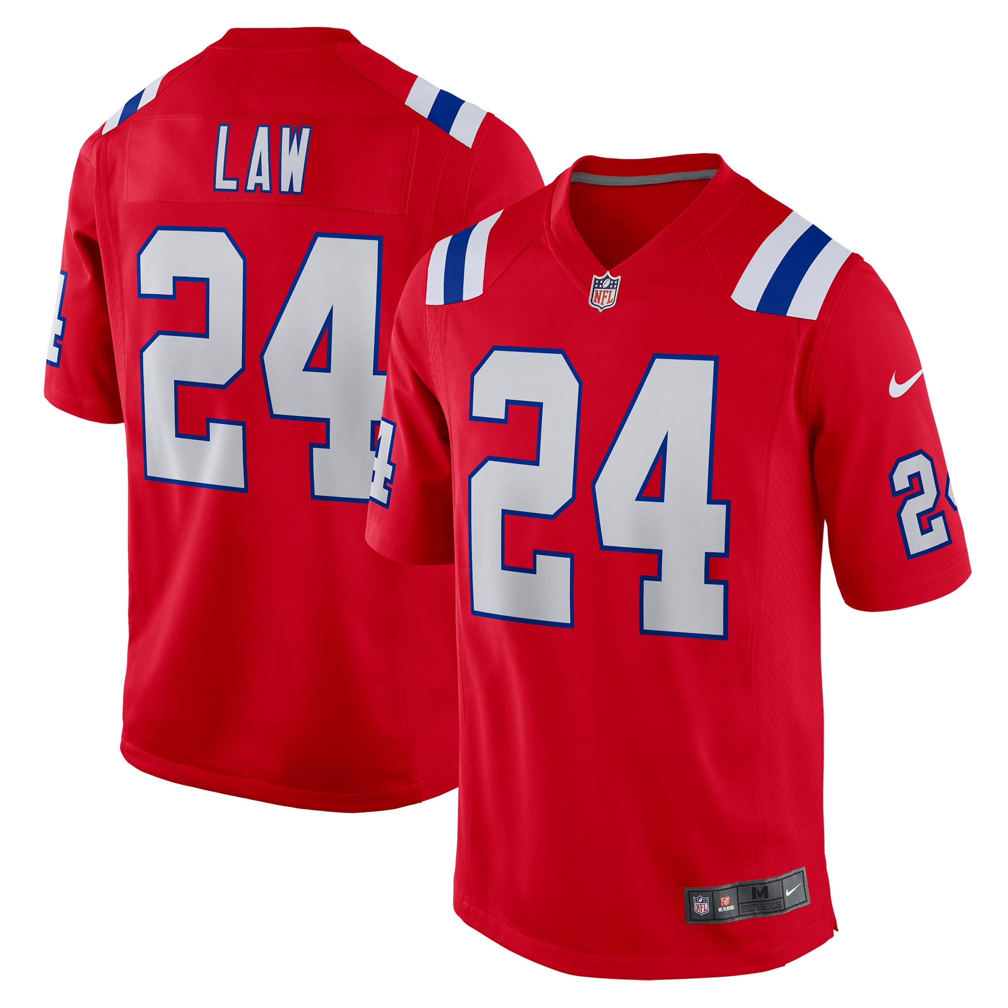ty law new england patriots nike retired player alternate game jersey red 4162 wcghu.jpg