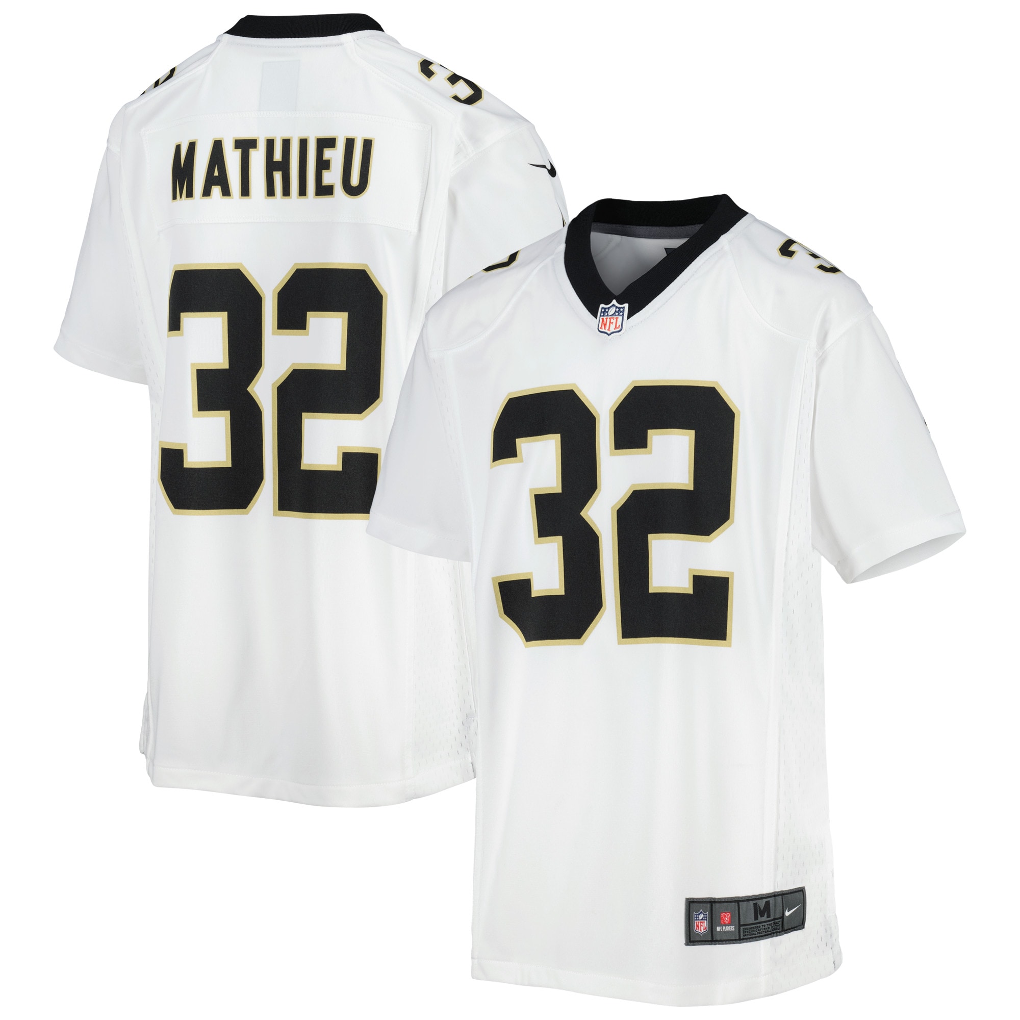 tyrann mathieu new orleans saints nike youth game jersey white 2114 htqs9.jpg
