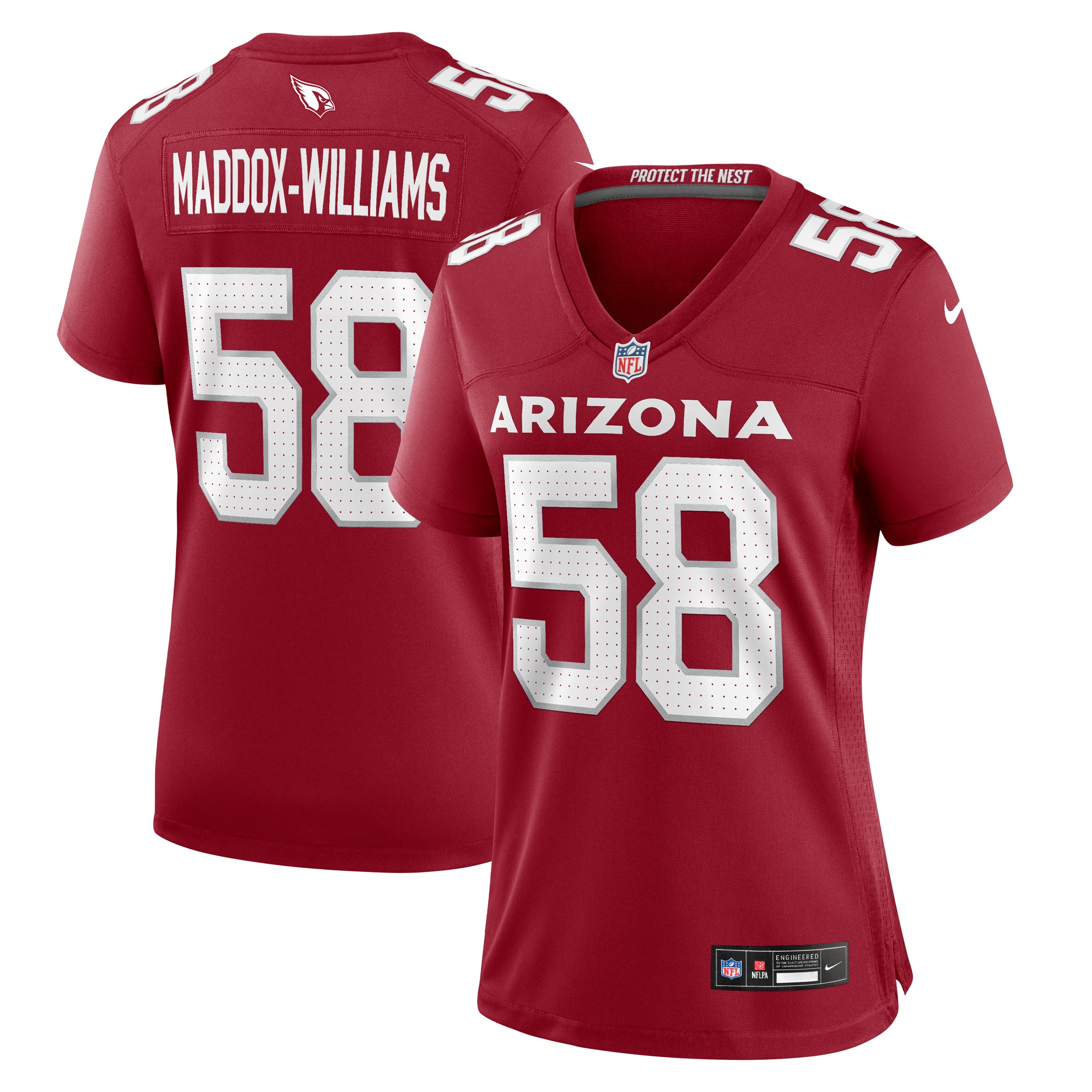 tyreek maddox williams arizona cardinals nike womens game jersey cardinal 6971 yo297.jpg
