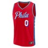 tyrese maxey philadelphia 76ers fanatics fast break replica player jersey statement edition red 2146 q2mwn.jpg