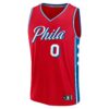 tyrese maxey philadelphia 76ers fanatics fast break replica player jersey statement edition red 7760 yvpul.jpg