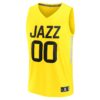 utah jazz fanatics fast break replica custom jersey icon edition yellow 8828 huk2k.jpg