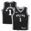 victor wembanyama san antonio spurs nike preschool swingman player jersey icon edition black 2363 gouop.jpg