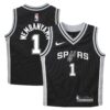 victor wembanyama san antonio spurs nike preschool swingman player jersey icon edition black 5609 mwrkk.jpg