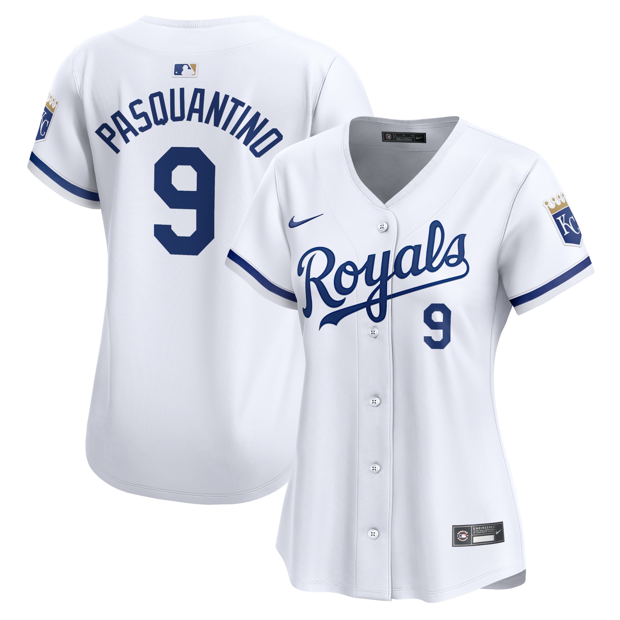 vinnie pasquantino kansas city royals nike womens home limited player jersey white 7623 llxmk.jpg