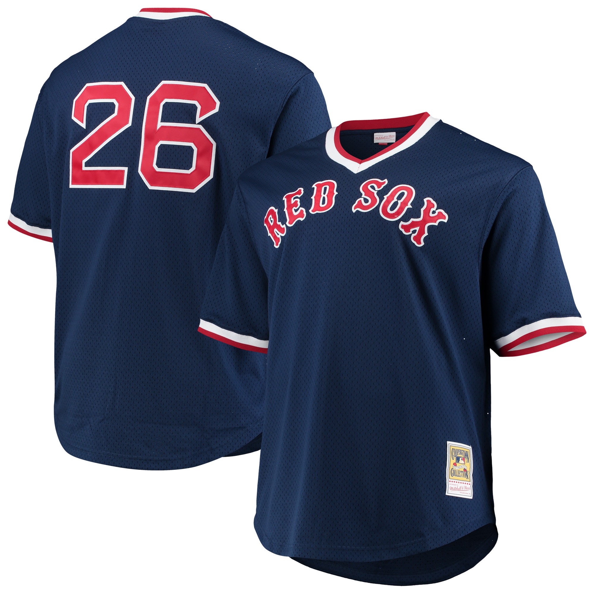 wade boggs boston red sox mitchell 26amp ness big 26amp tall cooperstown collection mesh batting practice jersey navy 6412 twneb.jpg