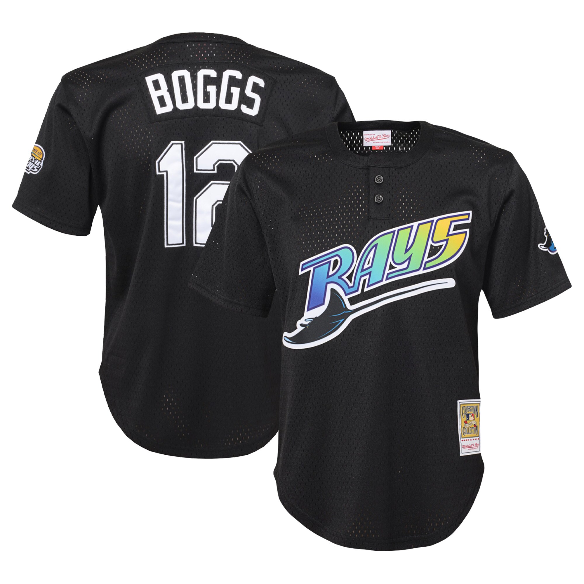 wade boggs tampa bay rays mitchell 26amp ness youth cooperstown collection26nbspmesh batting practice jersey black 3973 jzkwa.jpg