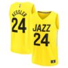 walker kessler utah jazz fanatics youth fast break player jersey icon edition yellow 5515 8htq1.jpg