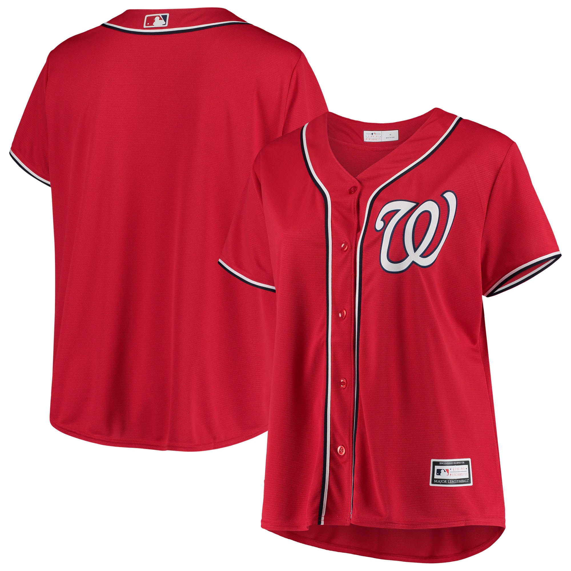 washington nationals womens plus size alternate replica team jersey red 7988 yjjrs.jpg