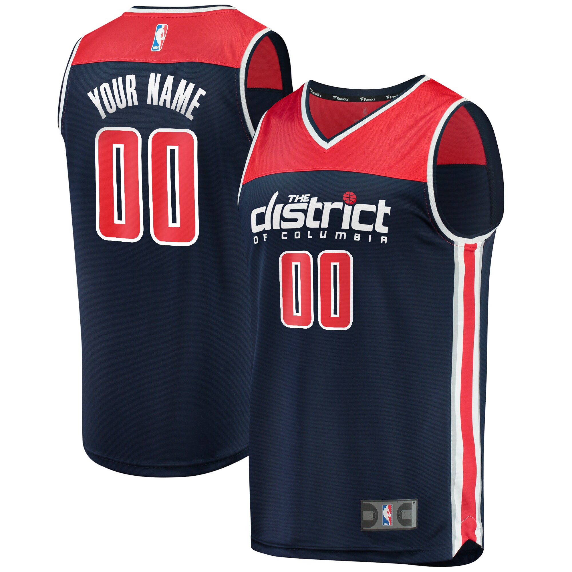 washington wizards fanatics fast break replica custom jersey navy statement edition 3552 a7u1q.jpg