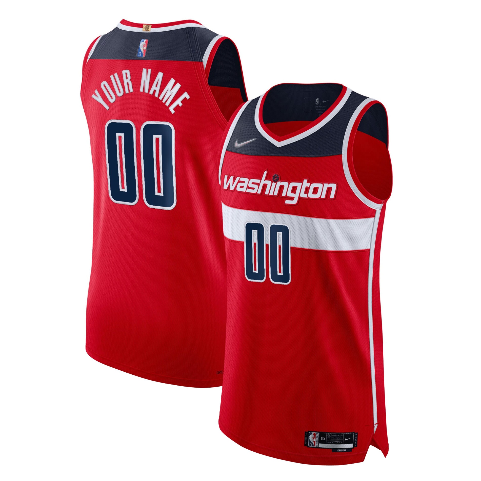 washington wizards nike 202122 diamond authentic custom jersey icon edition red 7998 edvyr.jpg