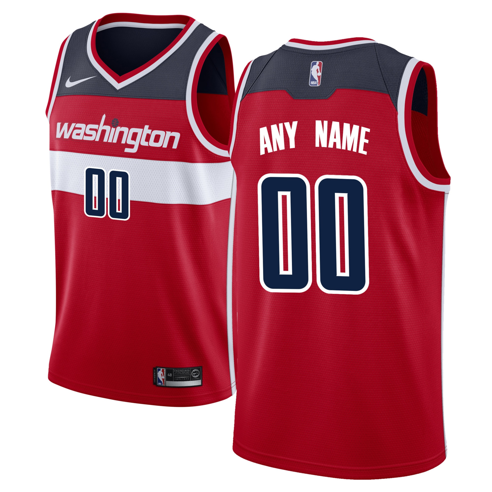 washington wizards nike swingman custom jersey red icon edition 4224 bmthw.jpg