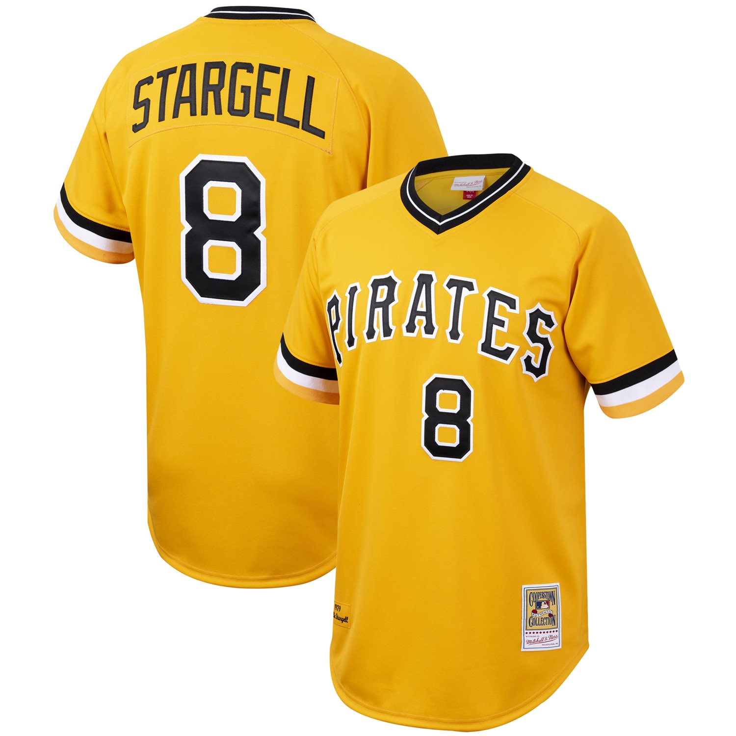 willie stargell pittsburgh pirates mitchell 26amp ness cooperstown collection authentic jersey gold 3831 gj1lz.jpg