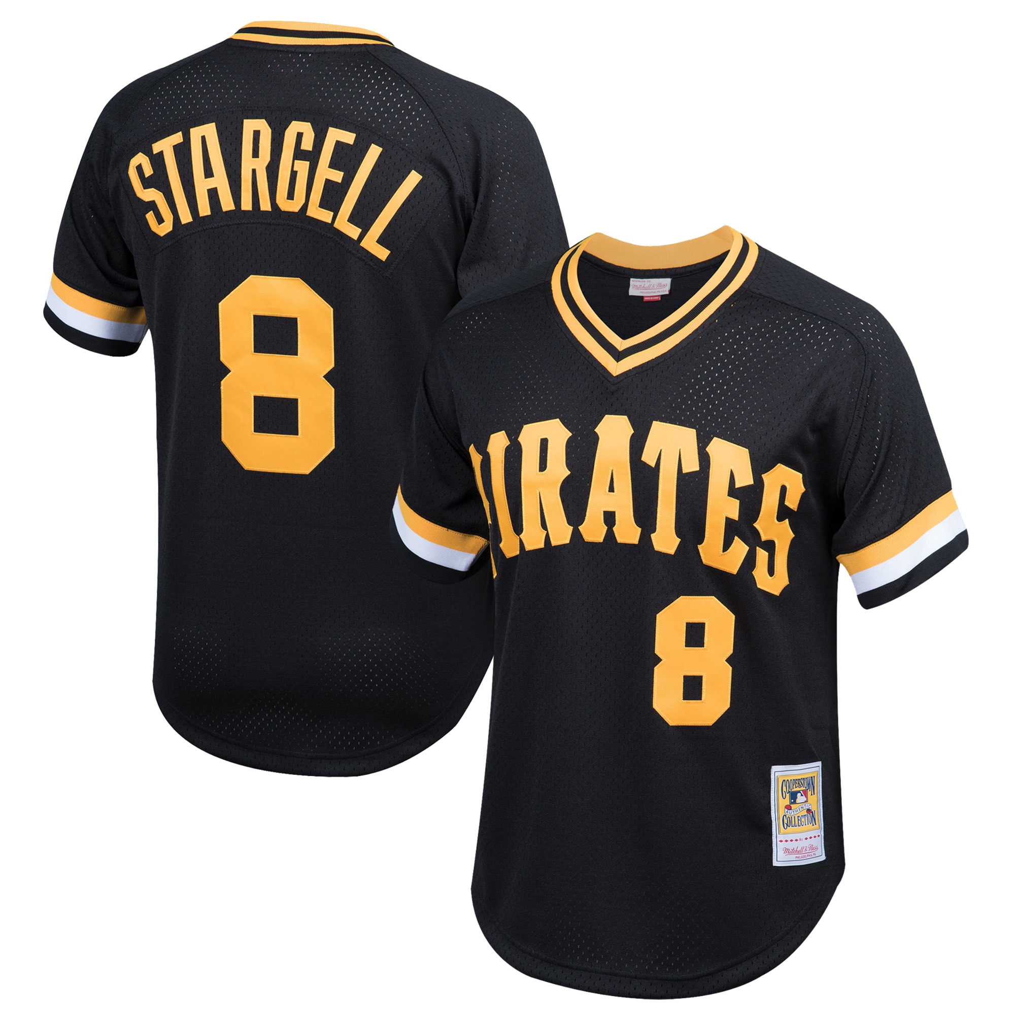 willie stargell pittsburgh pirates mitchell 26amp ness youth cooperstown collection mesh batting practice jersey black 1792 lgkqu.jpg