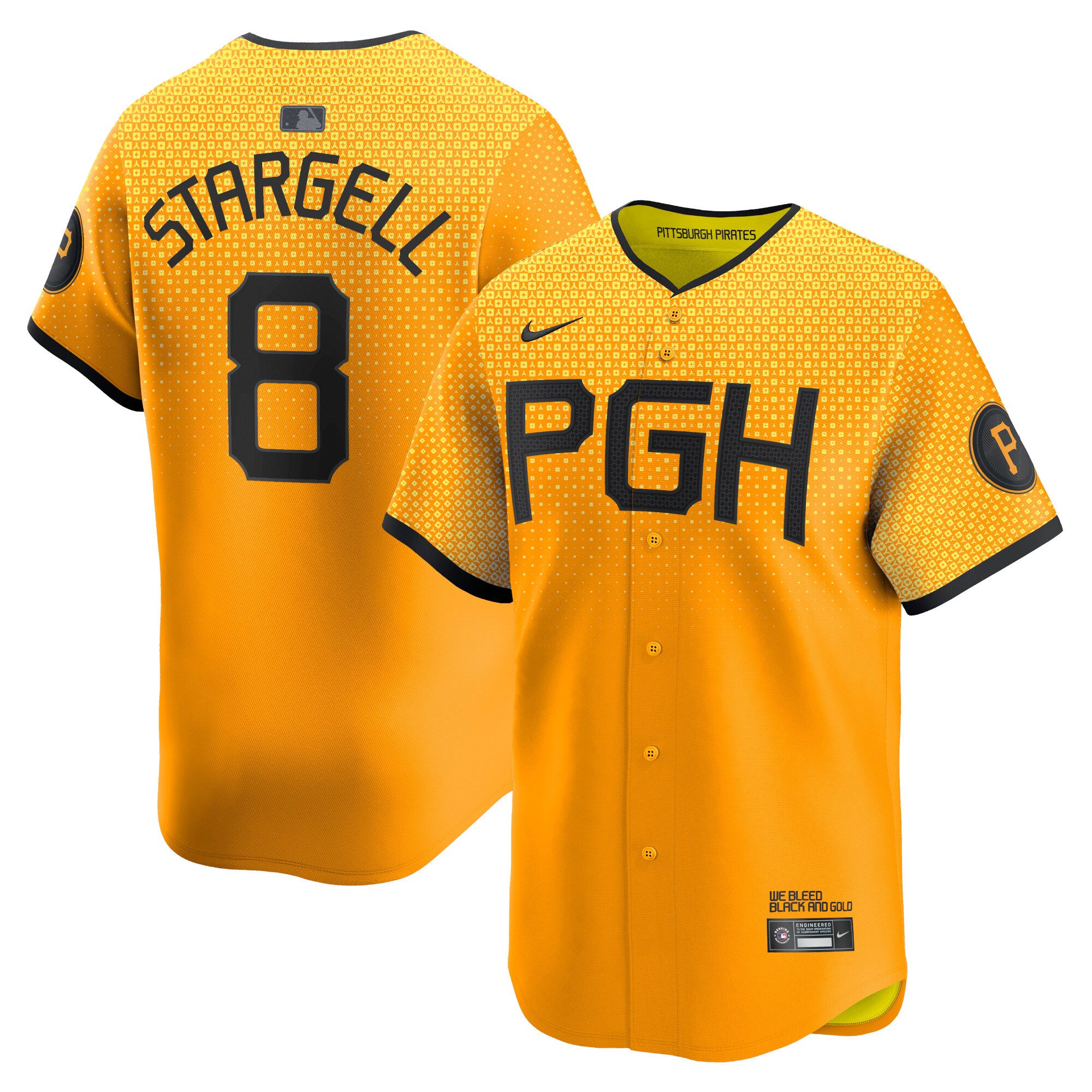 willie stargell pittsburgh pirates nike city connect limited player jersey gold 3473 qv13h.jpg