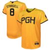 willie stargell pittsburgh pirates nike youth city connect replica player jersey gold 3948 bbvxl.jpg