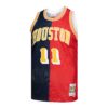 yao ming houston rockets mitchell 26amp ness hardwood classics 200405 split swingman jersey navyred 8211 nnfmv.jpg