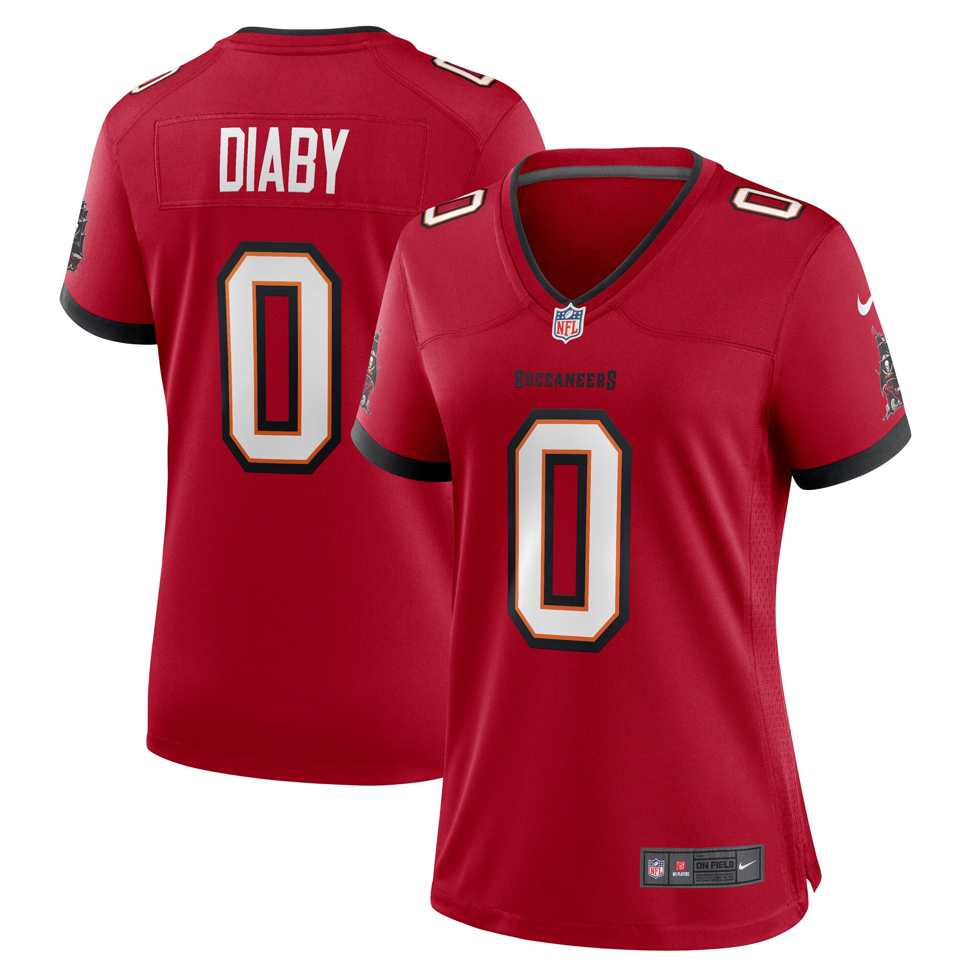 yaya diaby tampa bay buccaneers nike womens game jersey red 2000 irt0b.jpg