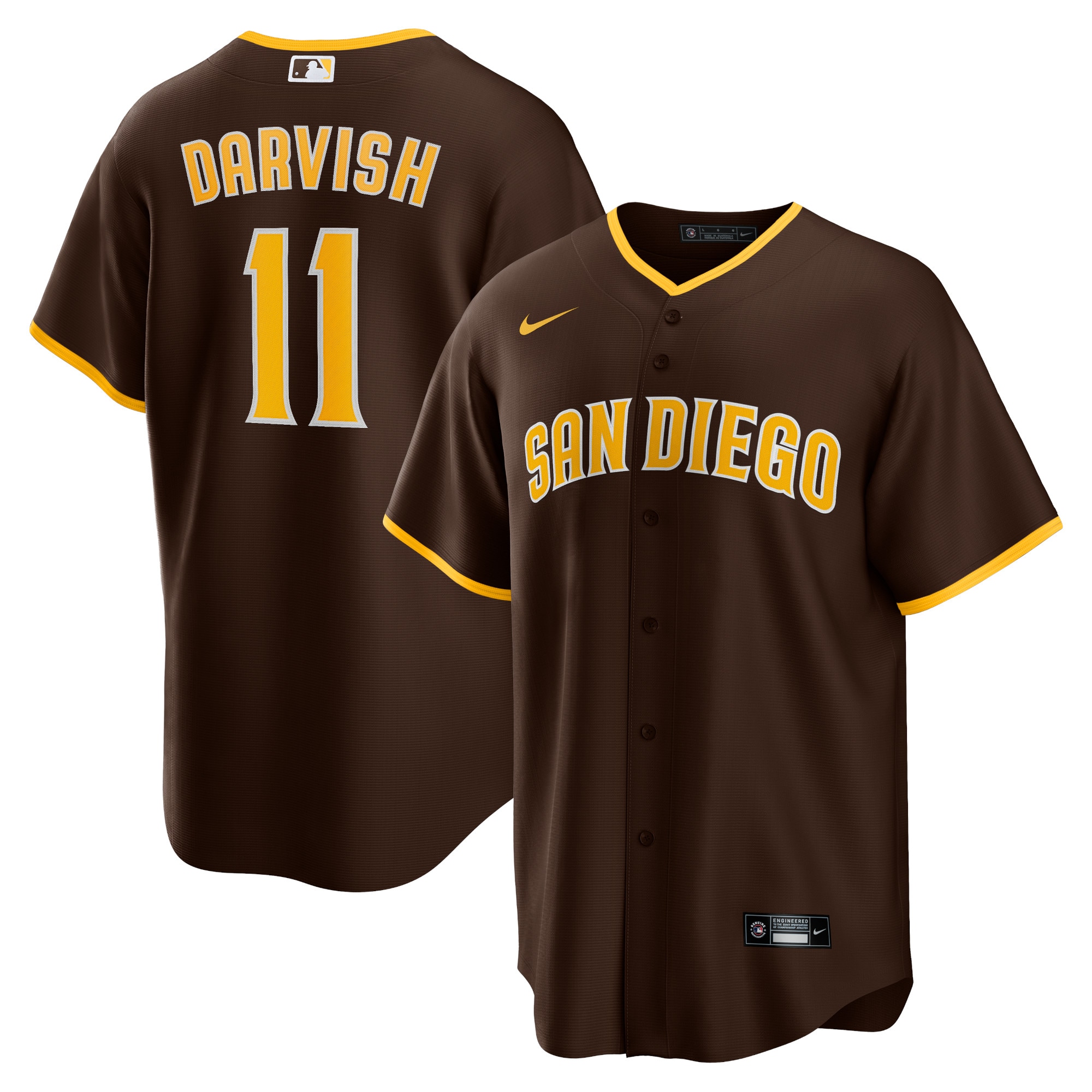 yu darvish san diego padres nike alternate replica player jersey brown 3182 aazfl.jpg