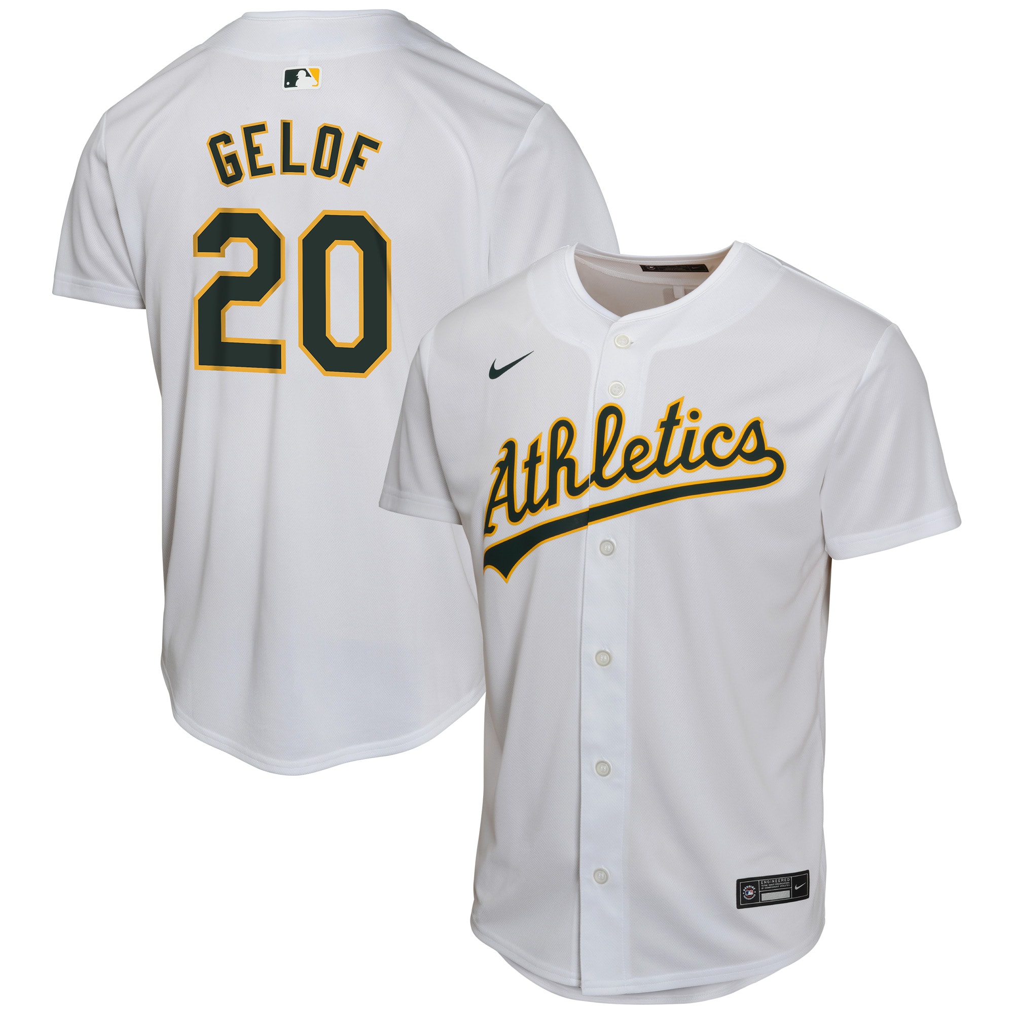 zack gelof oakland athletics nike youth home game player jersey gray 6607 k17gz.jpg