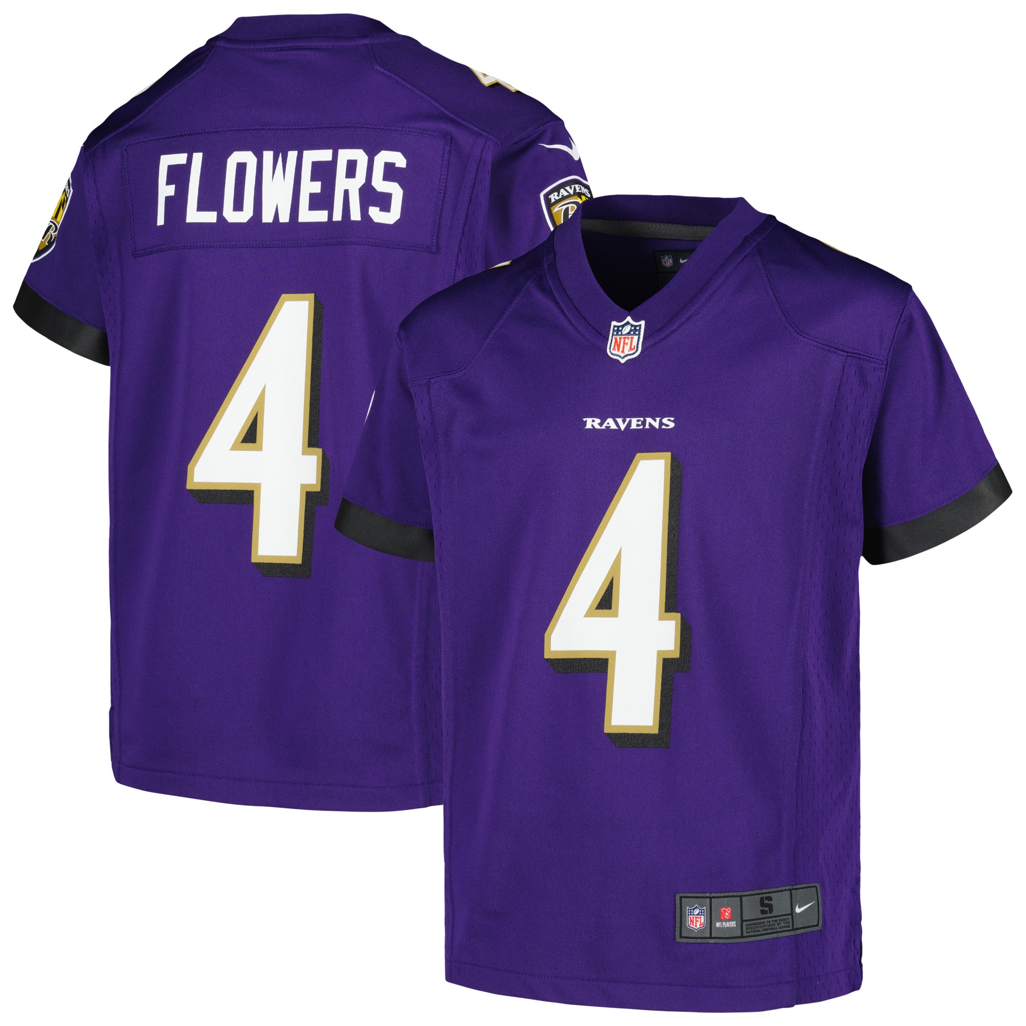 zay flowers baltimore ravens nike youth game jersey purple 3064 ynlcw.jpg