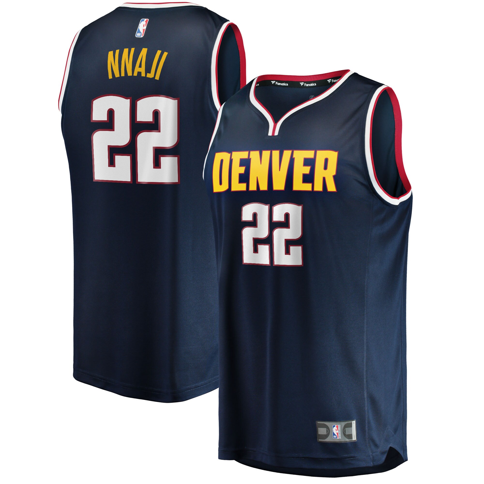 zeke nnaji denver nuggets fanatics 202122 fast break replica jersey icon edition navy 1231 hnck7.jpg