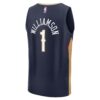 zion williamson new orleans pelicans fanatics fast break replica player jersey icon edition navy 5652 bncpe.jpg