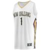 zion williamson new orleans pelicans fanatics replica fast break jersey white association edition 5710 nm1j9.jpg