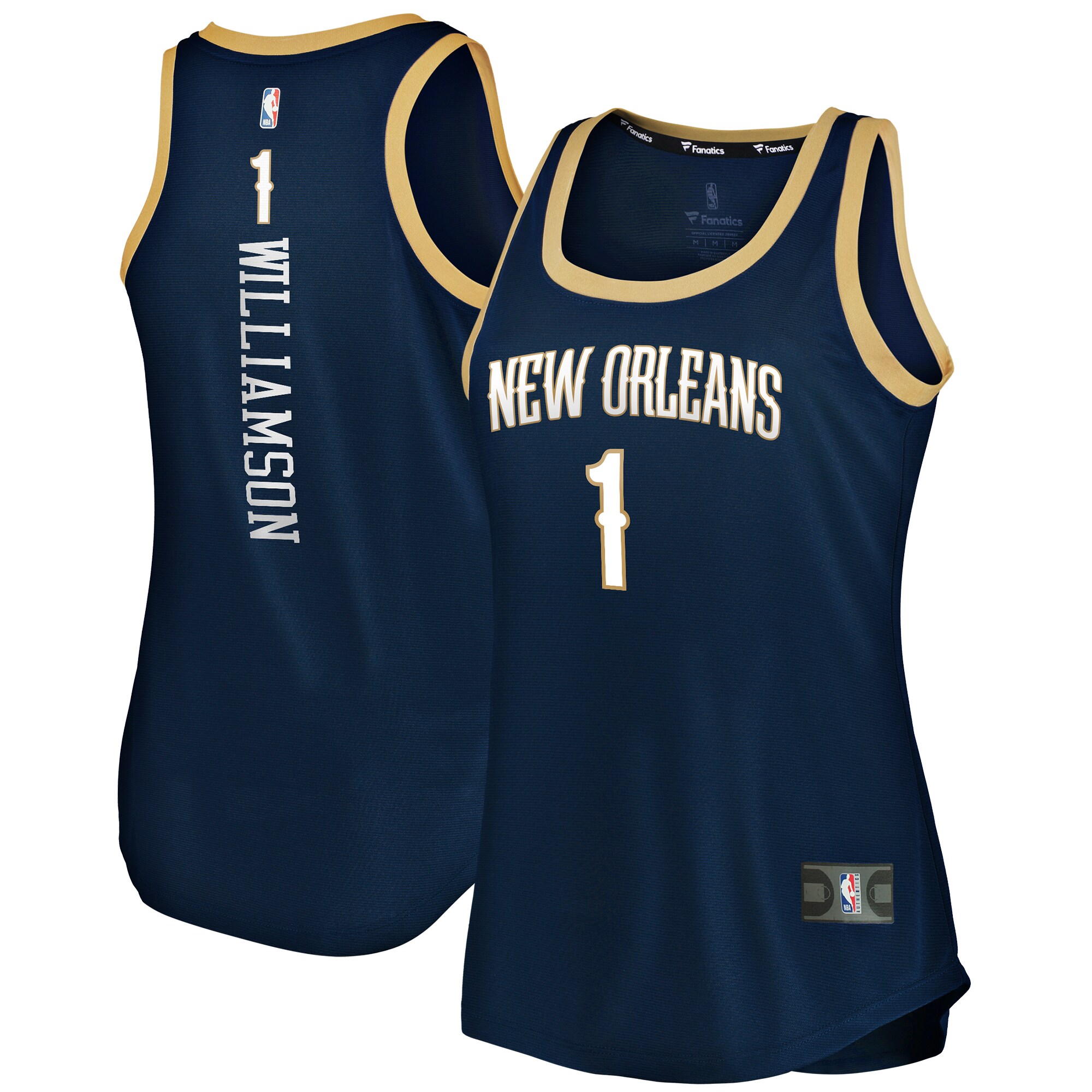 zion williamson new orleans pelicans fanatics womens fast break team tank jersey icon edition navy 8215 8wnqe.jpg