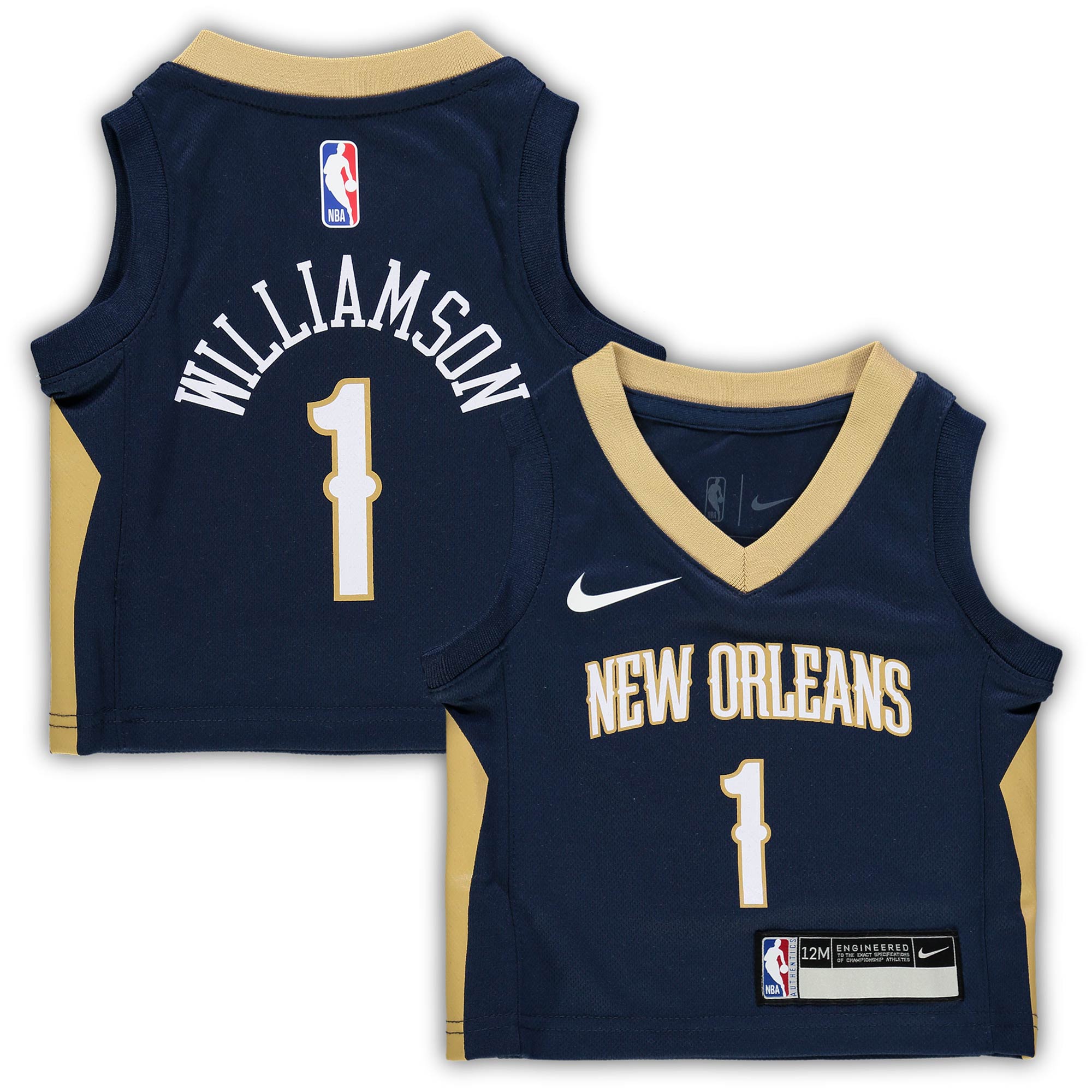 zion williamson new orleans pelicans nike infant replica jersey icon edition navy 8038 180fx.jpg
