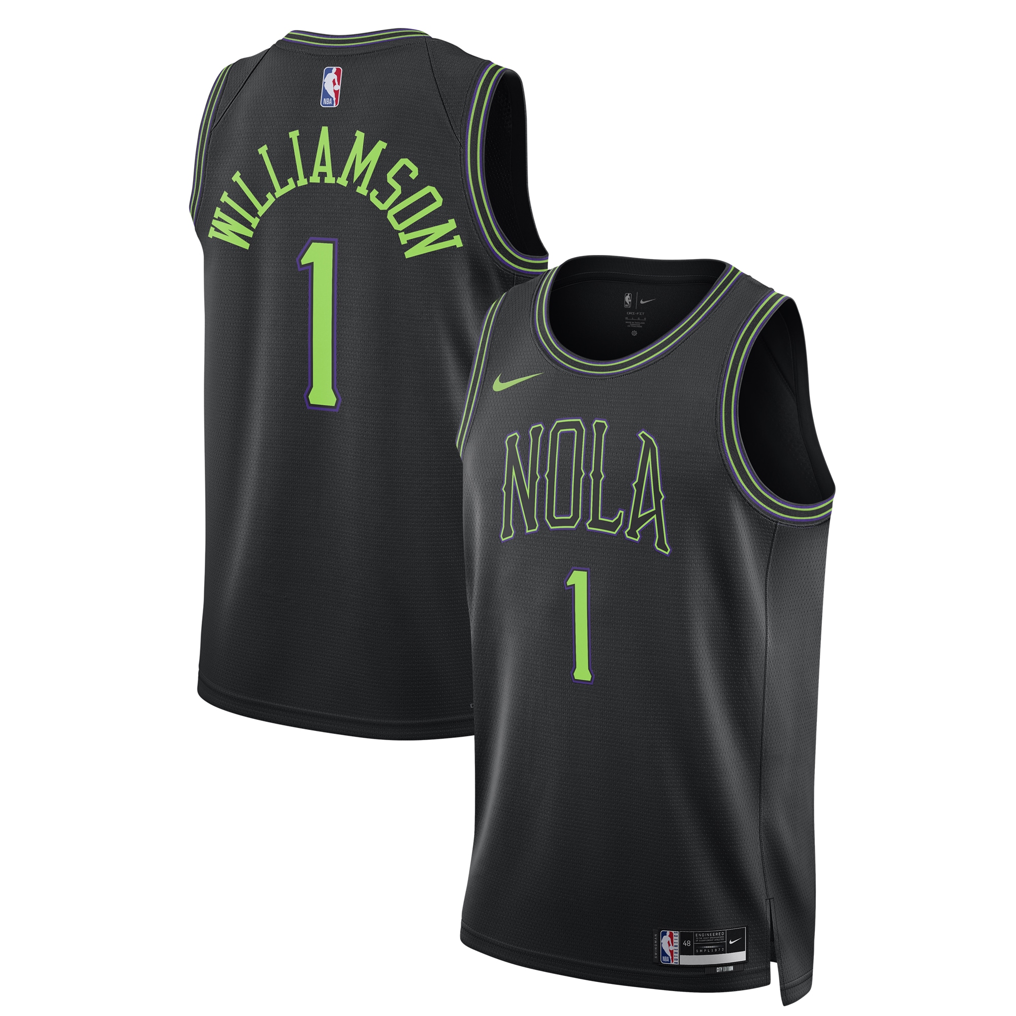 zion williamson new orleans pelicans nike unisex 202324 swingman jersey black city edition 1795 ljw1s.jpg