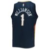 zion williamson new orleans pelicans nike youth 202122 diamond swingman jersey icon edition navy 2610 eyc88.jpg