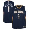 zion williamson new orleans pelicans nike youth swingman jersey icon edition navy 1323 fhjko.jpg