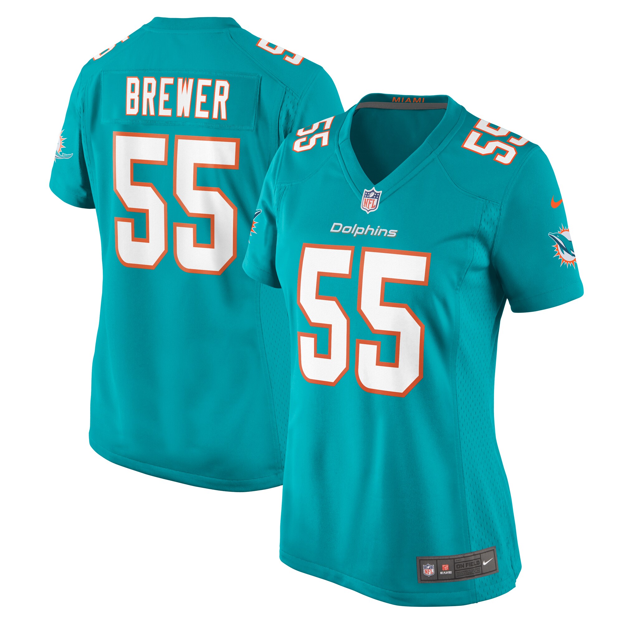 aaron brewer miami dolphins nike womens game jersey aqua clowdercats ebtm7.jpg