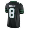 aaron rodgers new york jets nike alternate vapor fuse limited jersey legacy black clowdercats jiuvj.jpg