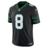 aaron rodgers new york jets nike alternate vapor fuse limited jersey legacy black clowdercats poynq.jpg