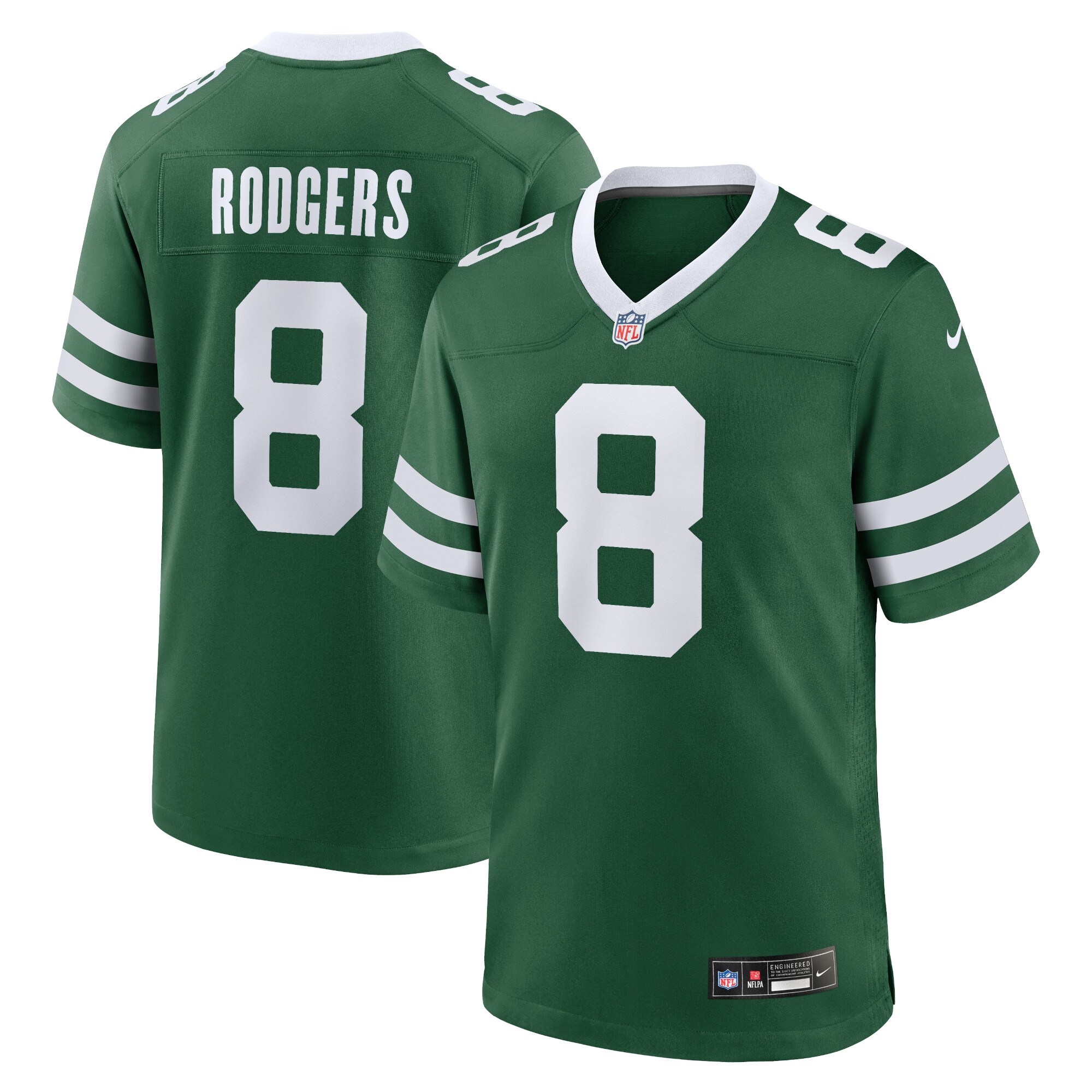 aaron rodgers new york jets nike game jersey legacy green clowdercats vxlji.jpg